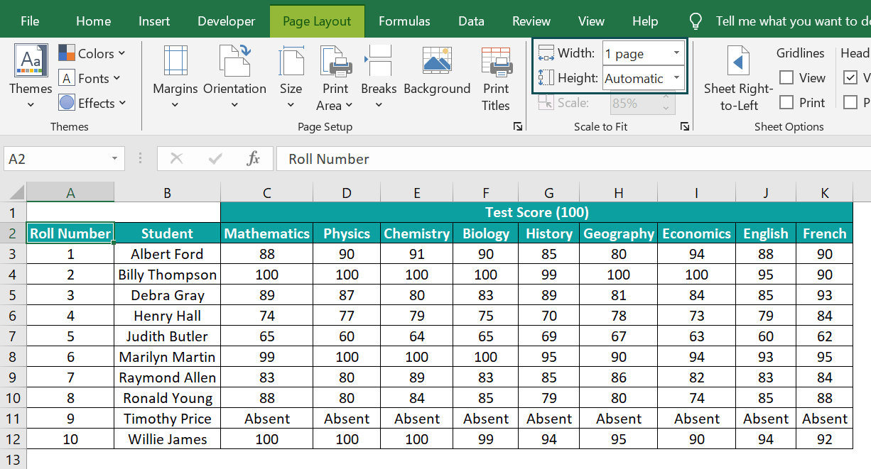 Excel Spreadsheet Screen Components, How To Use & Format?