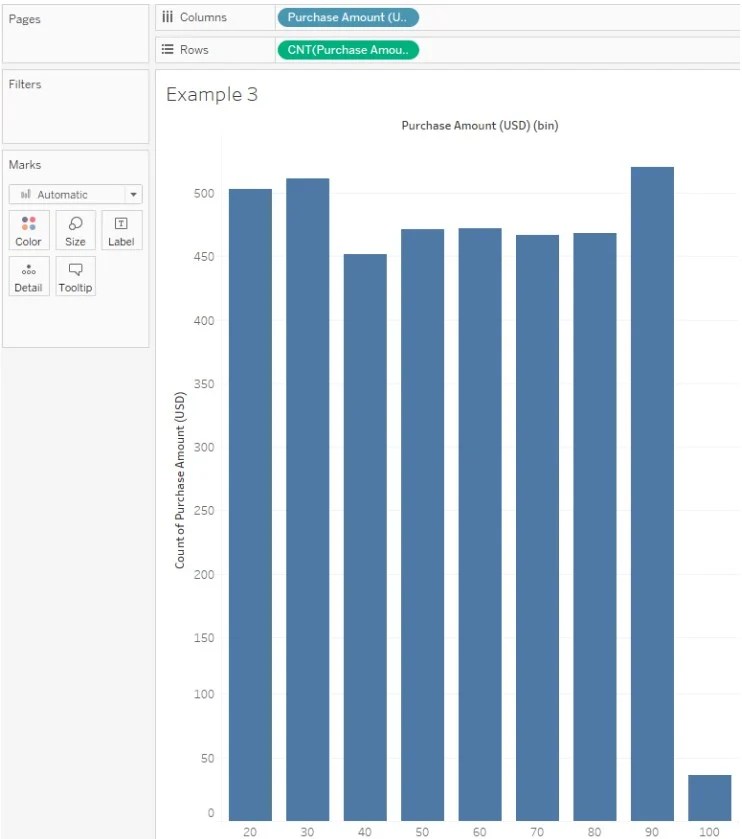 Tableau Bins Examples, Uses, How to Create? (Step by Step)