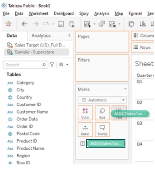 Tableau Data Blending Step by Step Examples, How to Do?