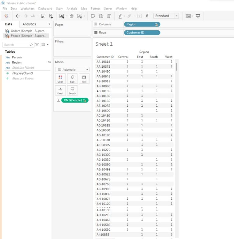 Tableau Data Blending Step by Step Examples, How to Do?
