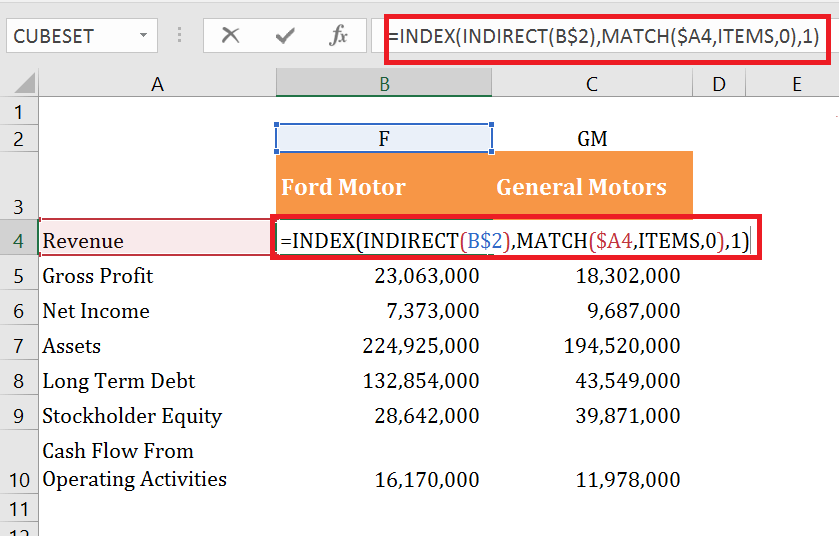 Use INDIRECT to Pull Data from Different Worksheets/ Named Ranges