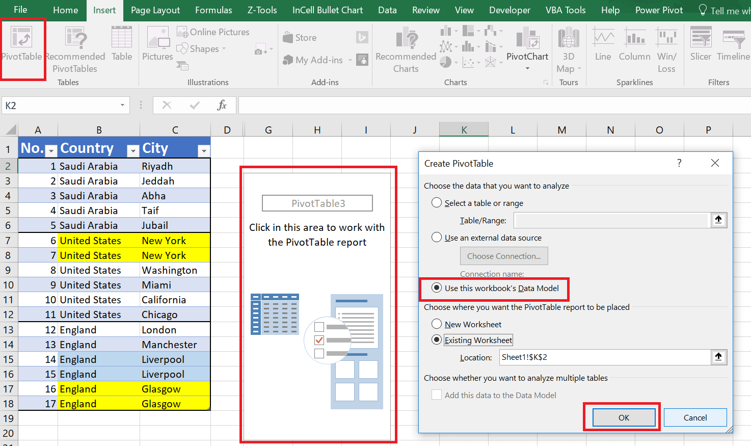 Distinct Count in Excel Power BI & Excel are better together