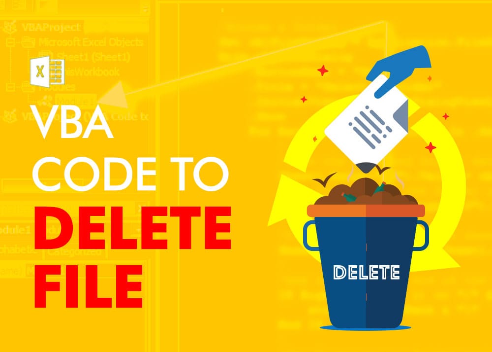 VBA Code To Delete File 3 Easy Types