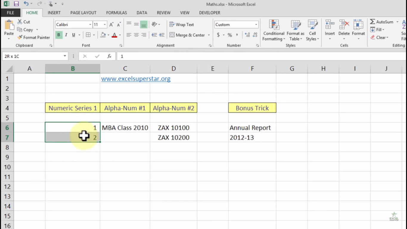 How to use Autofill Function in Excel Excel in Hindi