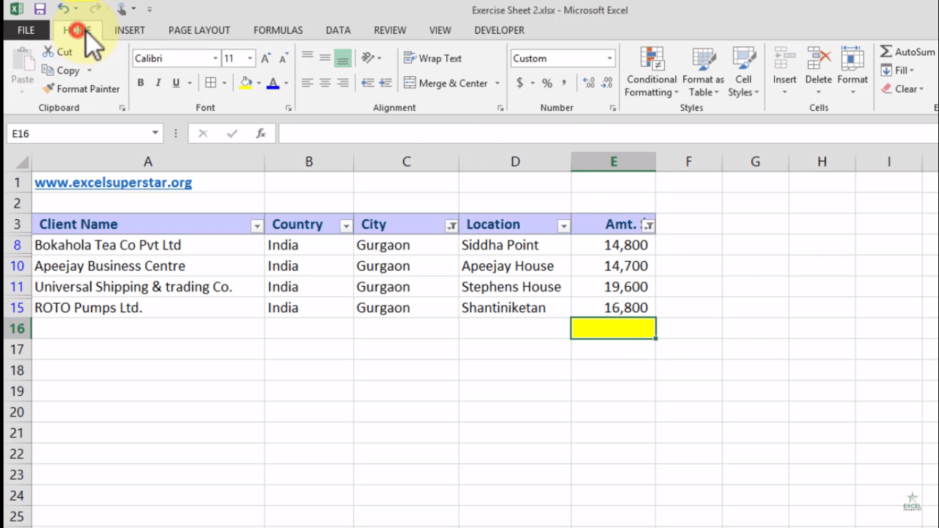 How to use Filtering Rows with Values in Excel Excel in Hindi
