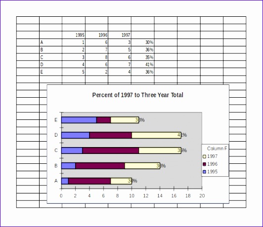 10 Excel Line Chart Templates Excel Templates