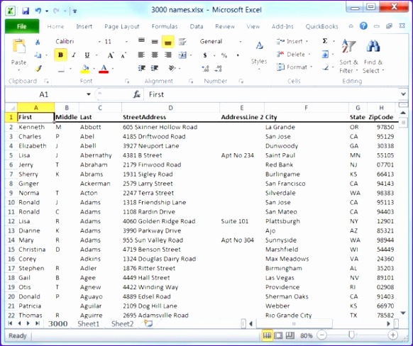 6 Mail Merge Excel Template Excel Templates
