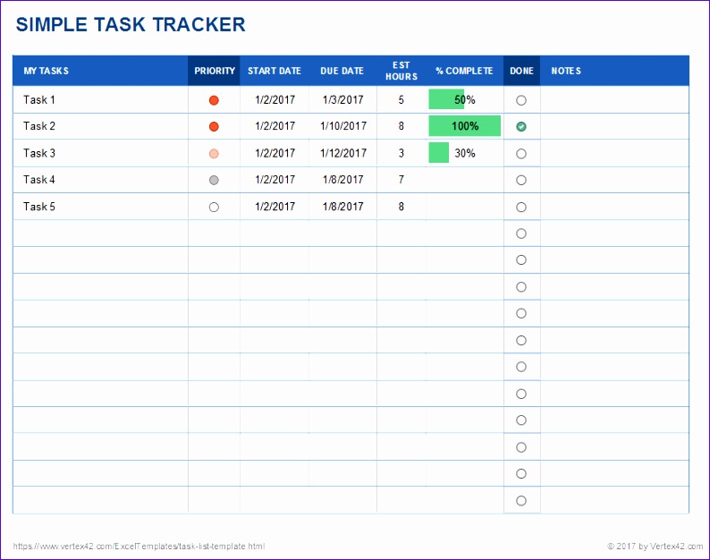 10 Project Activity List Template Excel Excel Templates