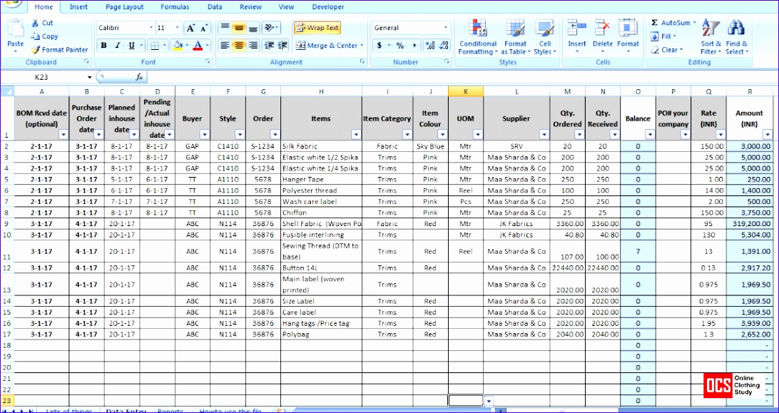 5 Costing Template Excel Excel Templates Excel Templates