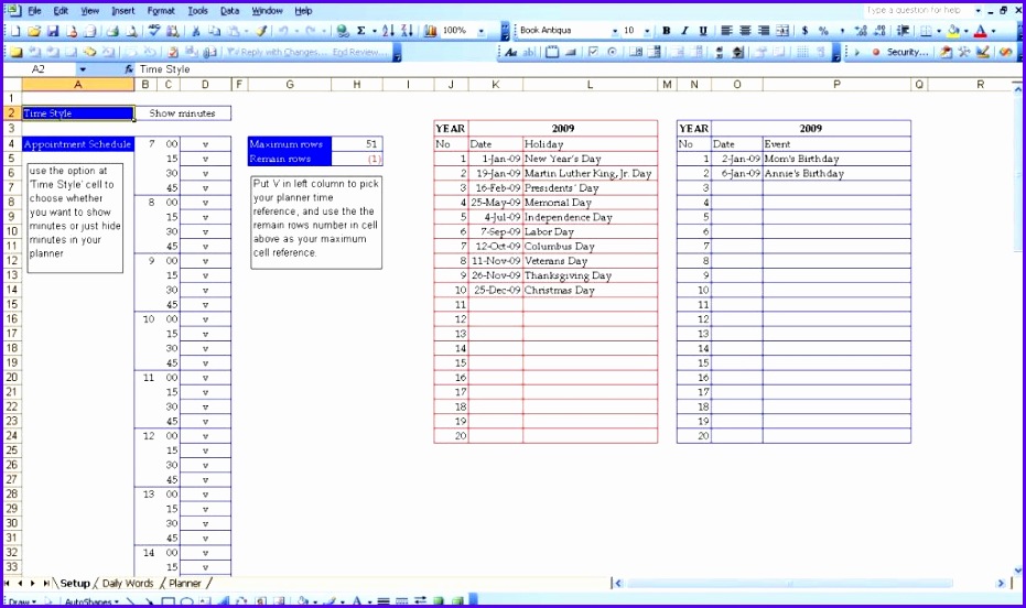 12 Task Scheduler Excel Template Excel Templates Excel Templates