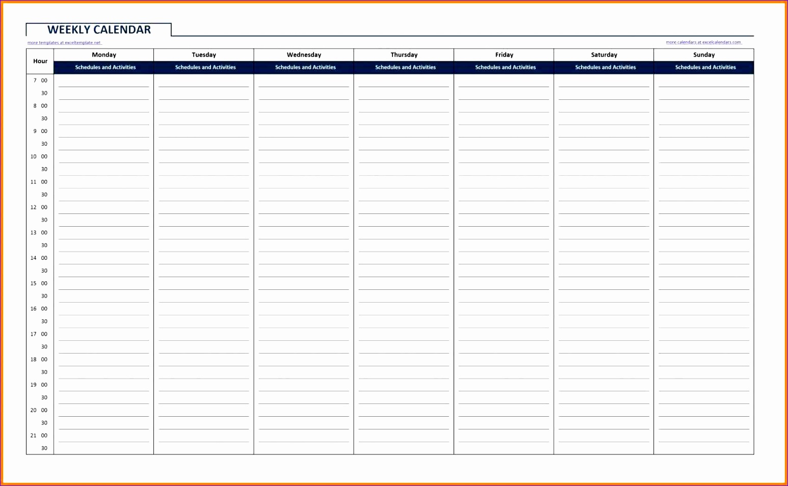 12 Excel Food Diary Template Excel Templates