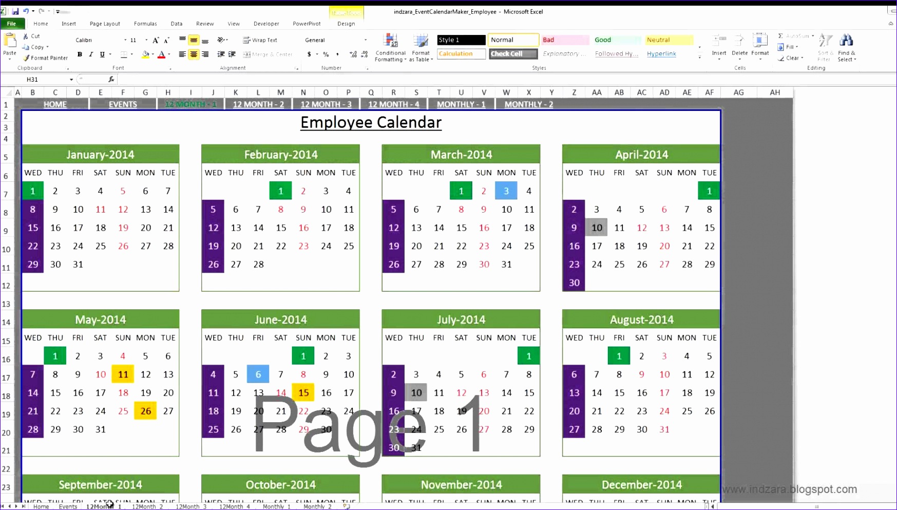 7 Vacation Tracker Excel Template Excel Templates Excel Templates