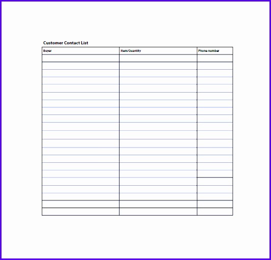 12 Contact Excel Template Excel Templates Excel Templates