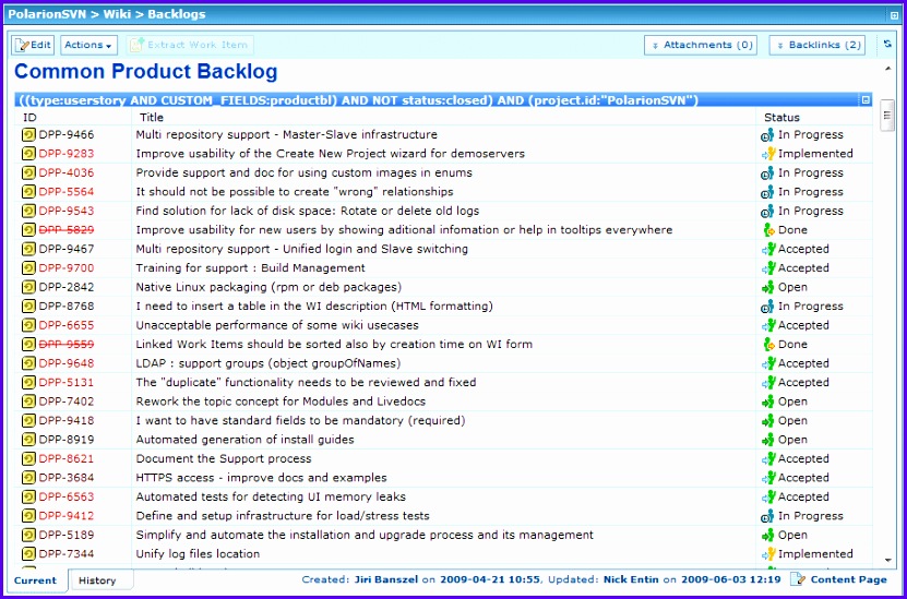 7 Product Backlog Template Excel Excel Templates