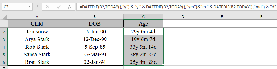 How to Calculate Number of Days in Microsoft Excel