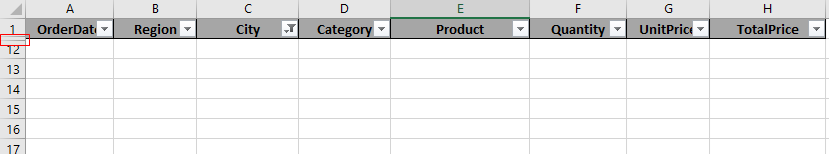 Cómo eliminar solo filas filtradas sin las filas ocultas en Excel