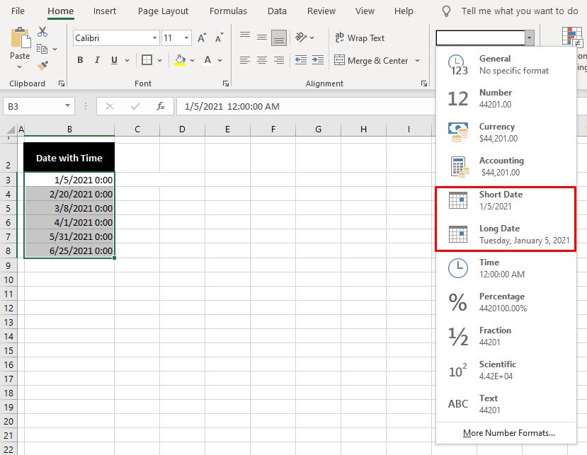 How To Remove Time From Date/Timestamp In Excel LaptrinhX / News