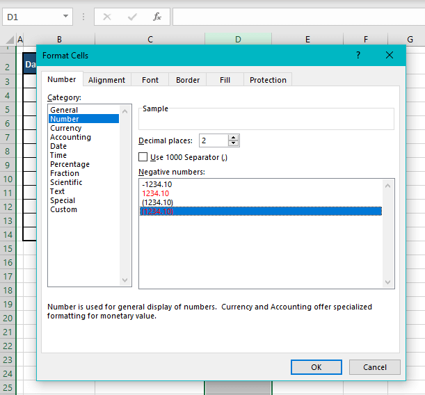 How To Make Negative Numbers Show Up In Red In Excel LaptrinhX