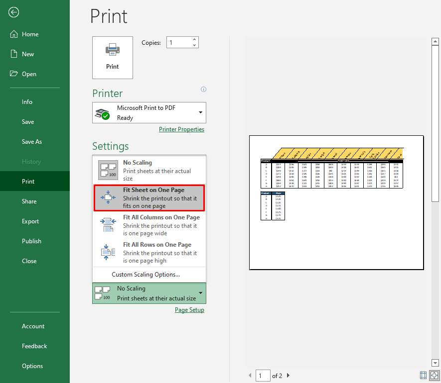How To Print An Excel Sheet On One Page LaptrinhX