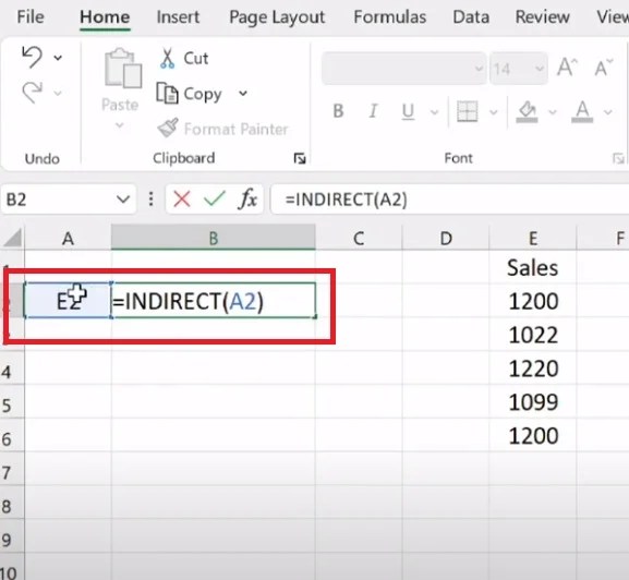 How to use the INDIRECT Function in Excel? StepByStep Guide