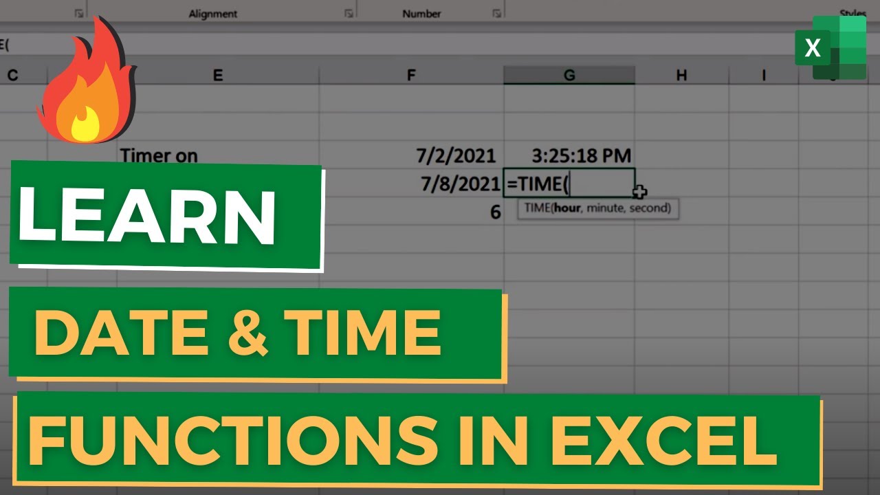 Date And Time Function In Excel at Maria Ross blog