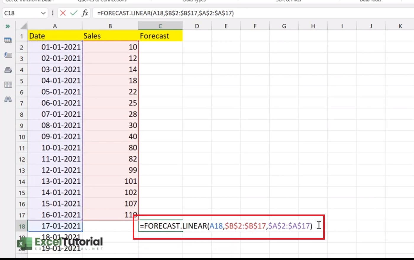 Excel FORECAST Functions How to Predict a Future Value in Excel