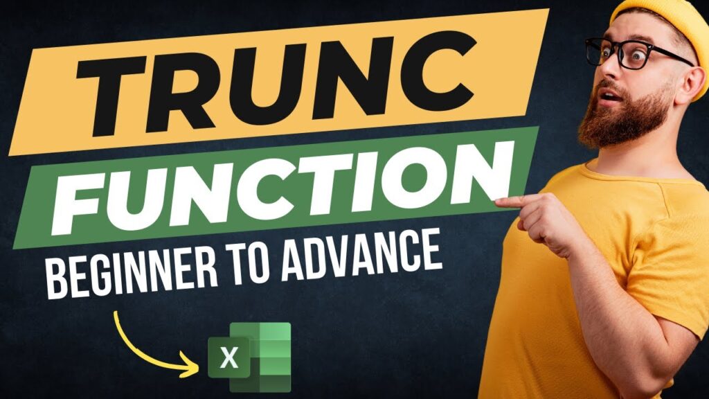 How to Remove Decimals in Excel (The TRUNC (Truncate) Function