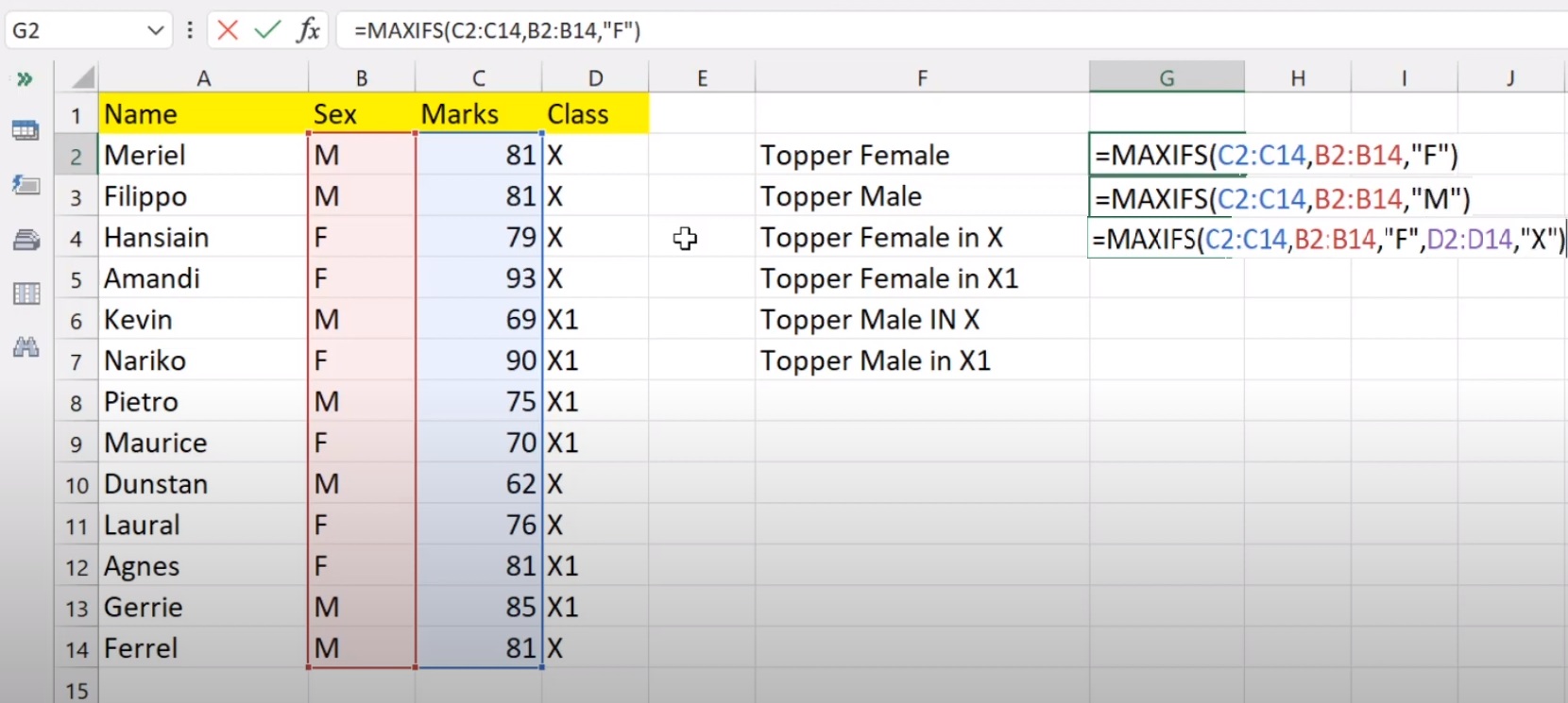 How to Use MAXIFS Function in Excel (With Examples) ExcelTutorial