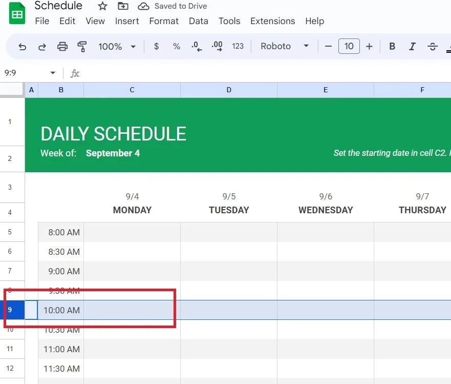 How To Unhide Rows In Google Sheets (Quick Guide) ExcelTutorial