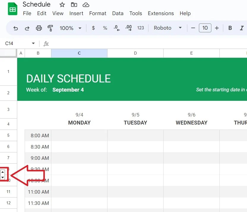 How To Unhide Rows In Google Sheets (Quick Guide) ExcelTutorial