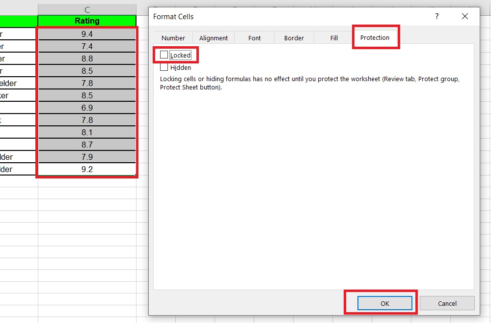 How To Lock A Column In Excel (Easy Guide) ExcelTutorial