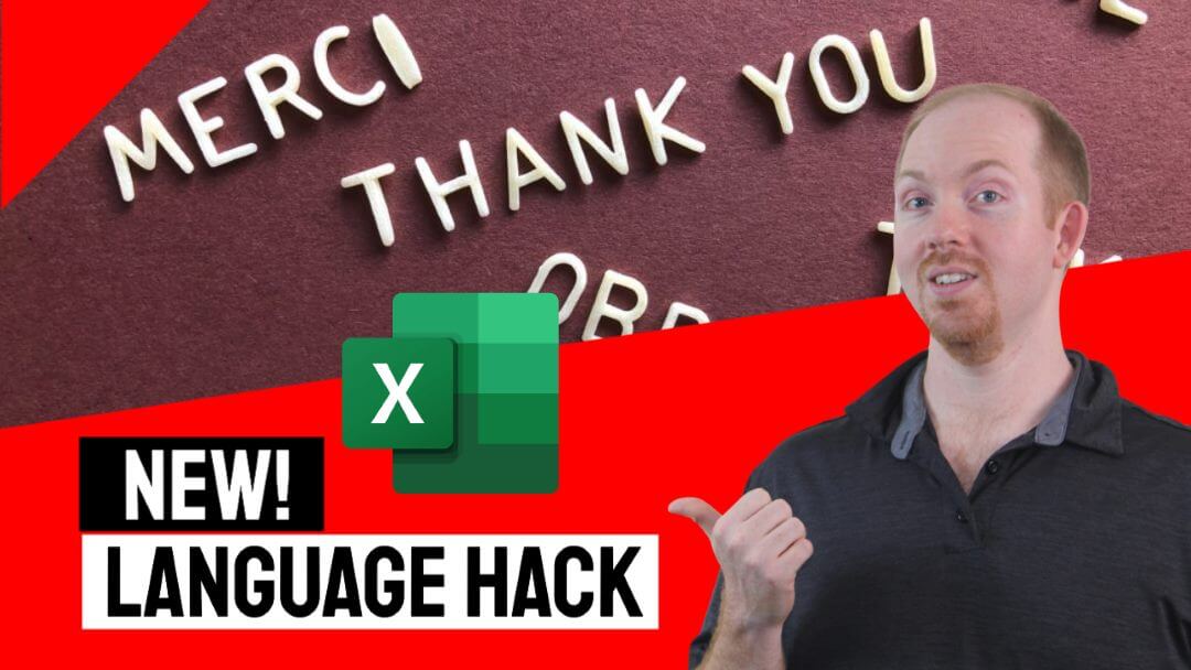 Translate Your Excel Data to a Different Language for Free with