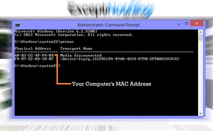 Find MAC Address in Android/iPad/iPhone/Windows XP/Vista/7/8