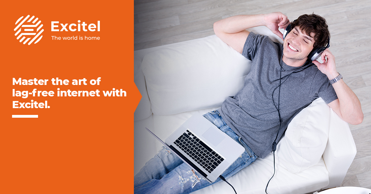 LagFree Gaming Mastery Excitel's Winning Shot! Excitel Broadband