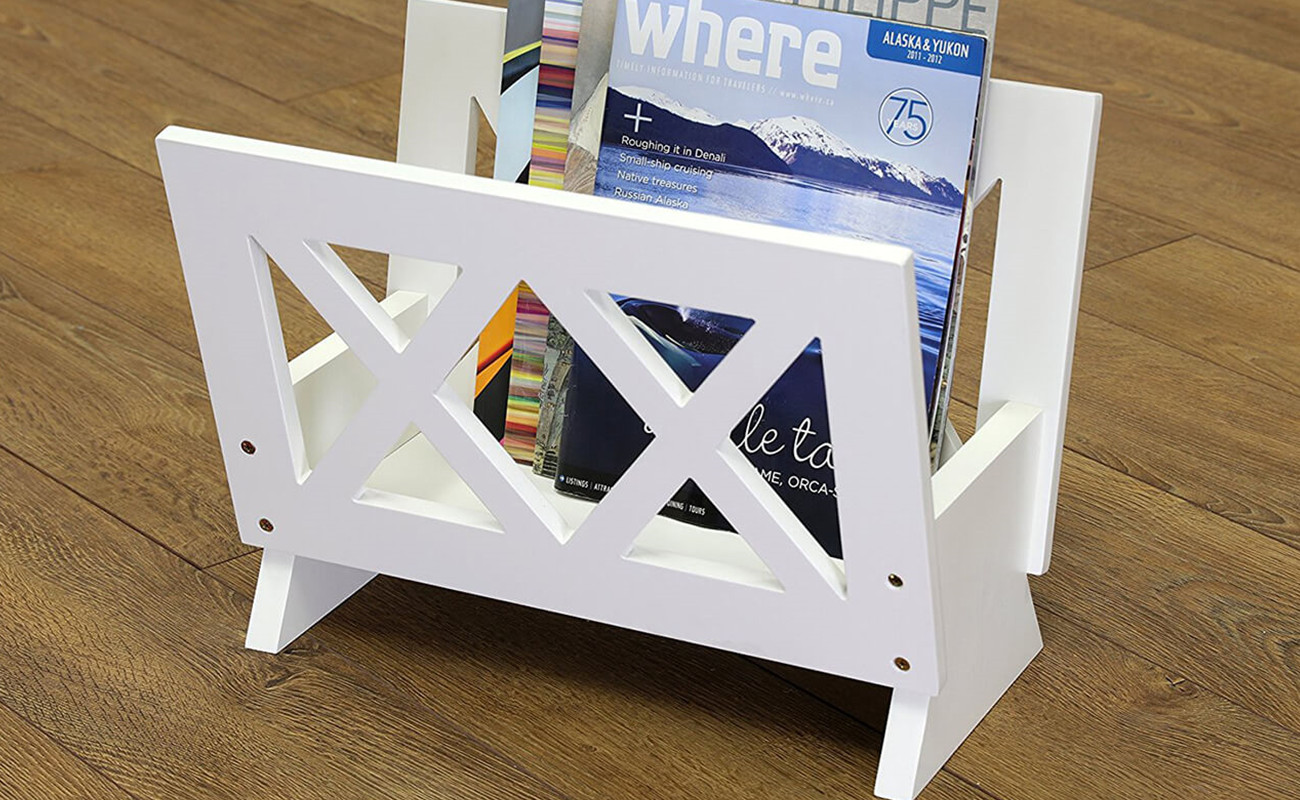 DIY Magazine Rack Exclusive Decor News