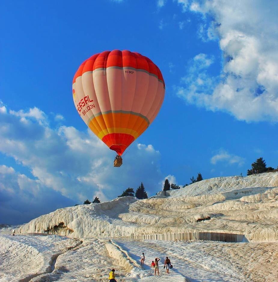 Pamukkale Hot Air Balloon Best Price Pamukkale Hot Air Balloon Ride