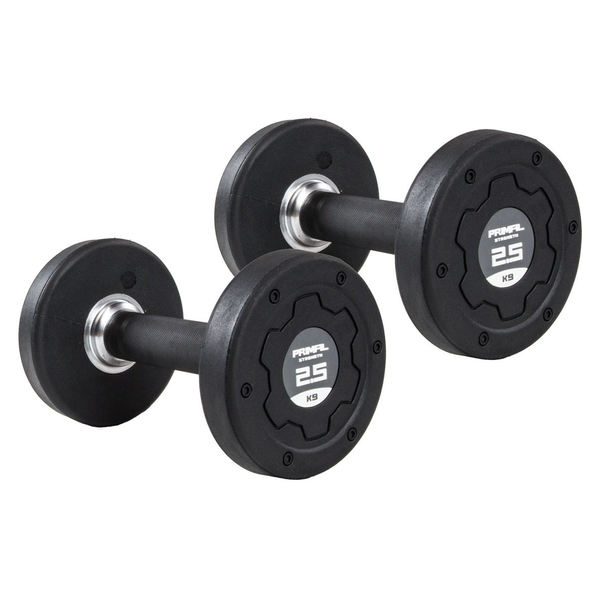 Primal Strength Stealth Commercial Fitness Premium Rubber/Stainless