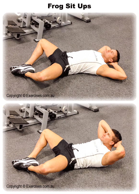 Frog Sit Ups Quick 125 Min StepbyStep Demo Video