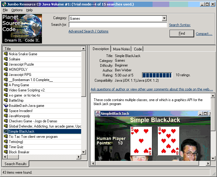 Java Fighting Game Source Code catget