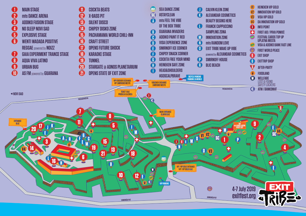 Exit Festival 2020 Lineup Tickets Schedule Dates Spacelab