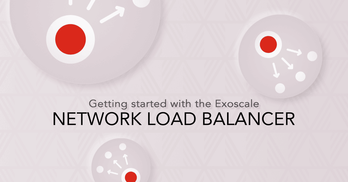 Exoscale Network Load Balancer