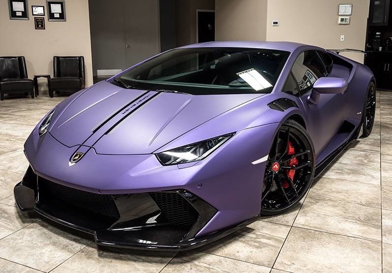 Matte Purple Huracan Novara Coupe Exotic Car List