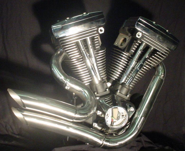 EXOTIC CHOPPERS 4072531233 Custom exhaust for Softail, Dyna