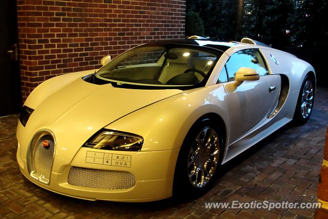 Bugatti Veyron spotted in Washington DC, Virginia on 08/11