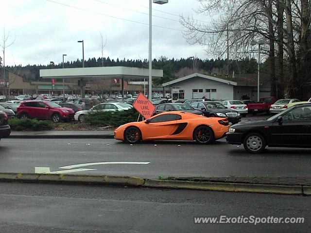 Mclaren MP412C spotted in Bellevue, Washington on 02/04/2015