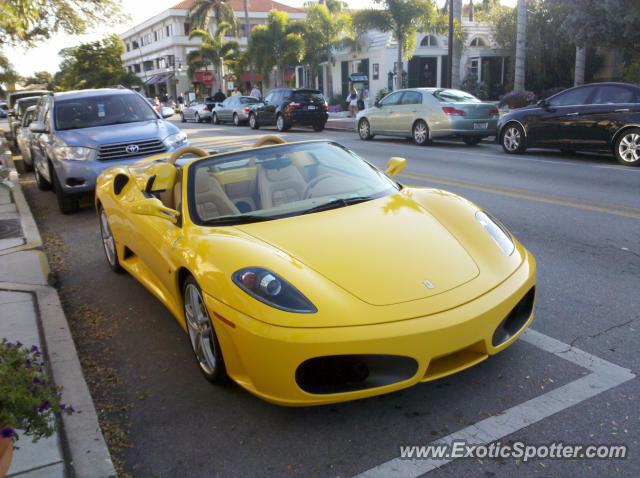 Ferrari F430 spotted in Naples, Florida on 02/22/2011