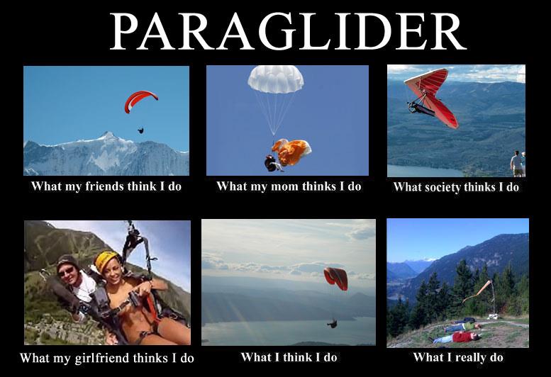 Funny Paragliding Images Jérôme Daoust