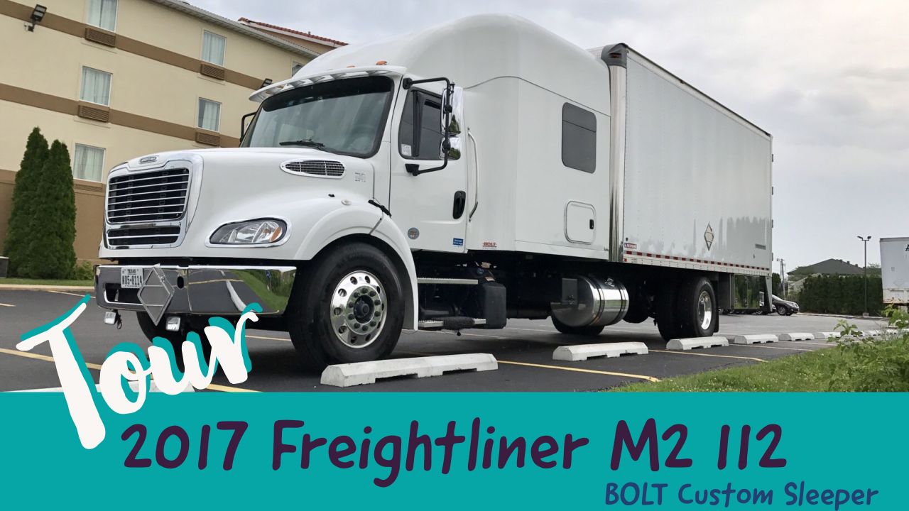 2017 Freightliner M2 112 BOLT Custom Sleeper Truck Tour Trucking