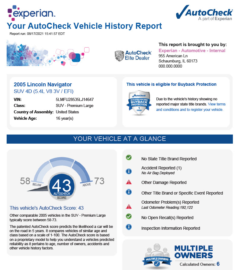 How Vehicle History Data Can Help Consignors Make More Informed