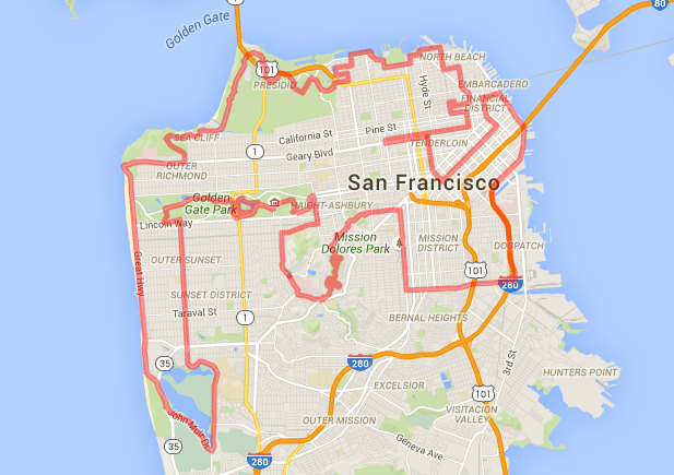 Driving Directions To Sfo 49 Things To Do Along San Francisco's 49Mile Scenic Drive